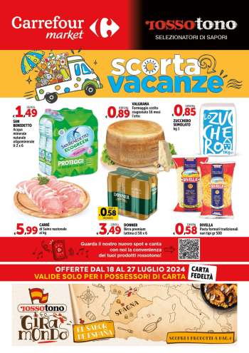 Volantino Carrefour - 18/7/2024 - 27/7/2024.