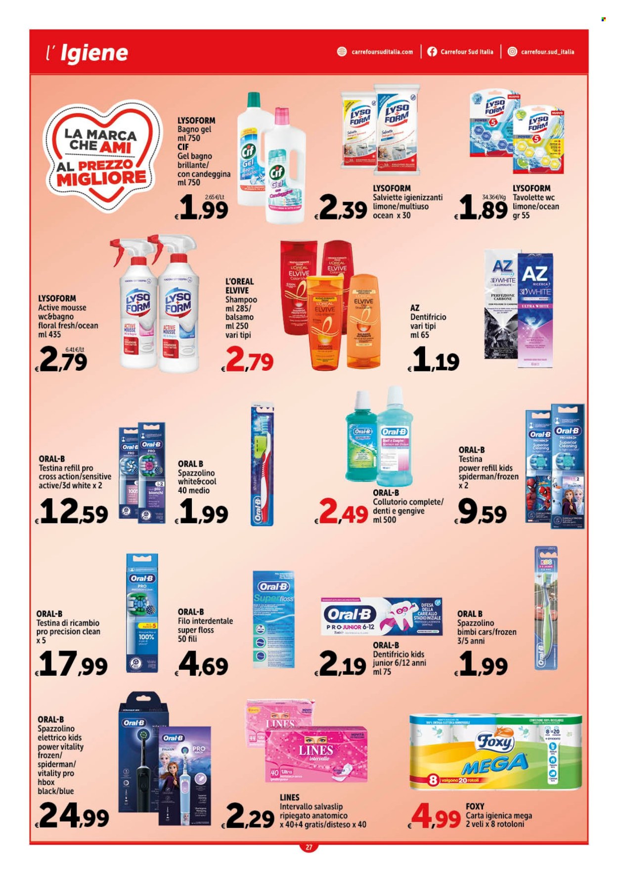 Leták Carrefour - 18.7.2024 - 27.7.2024. Strana 27