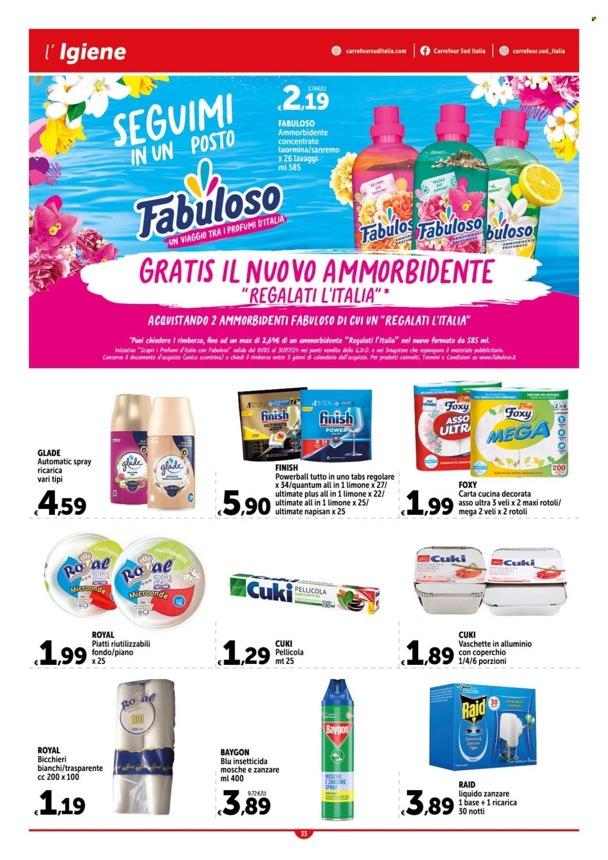 Volantino Carrefour - 18/7/2024 - 27/7/2024. Pagina 33