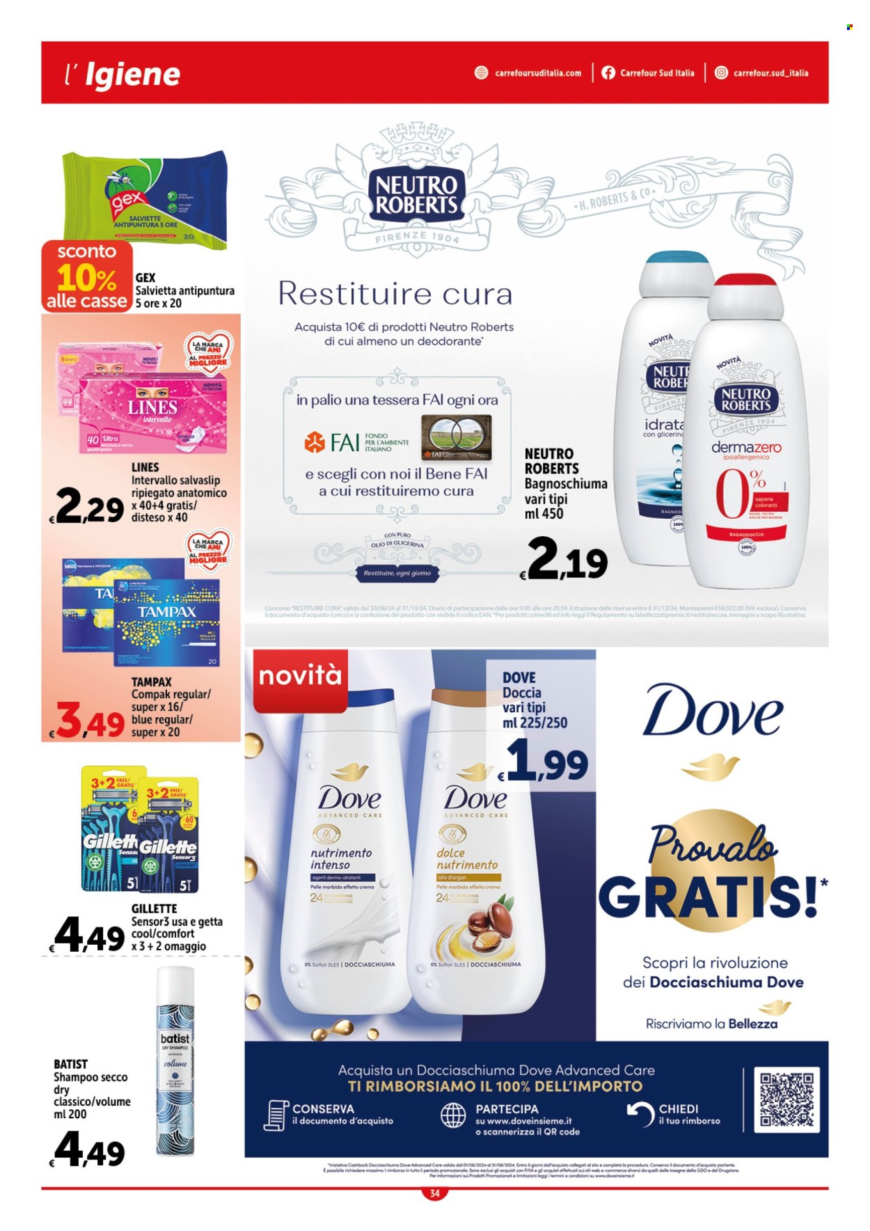 Leták Carrefour - 18.7.2024 - 27.7.2024. Strana 34