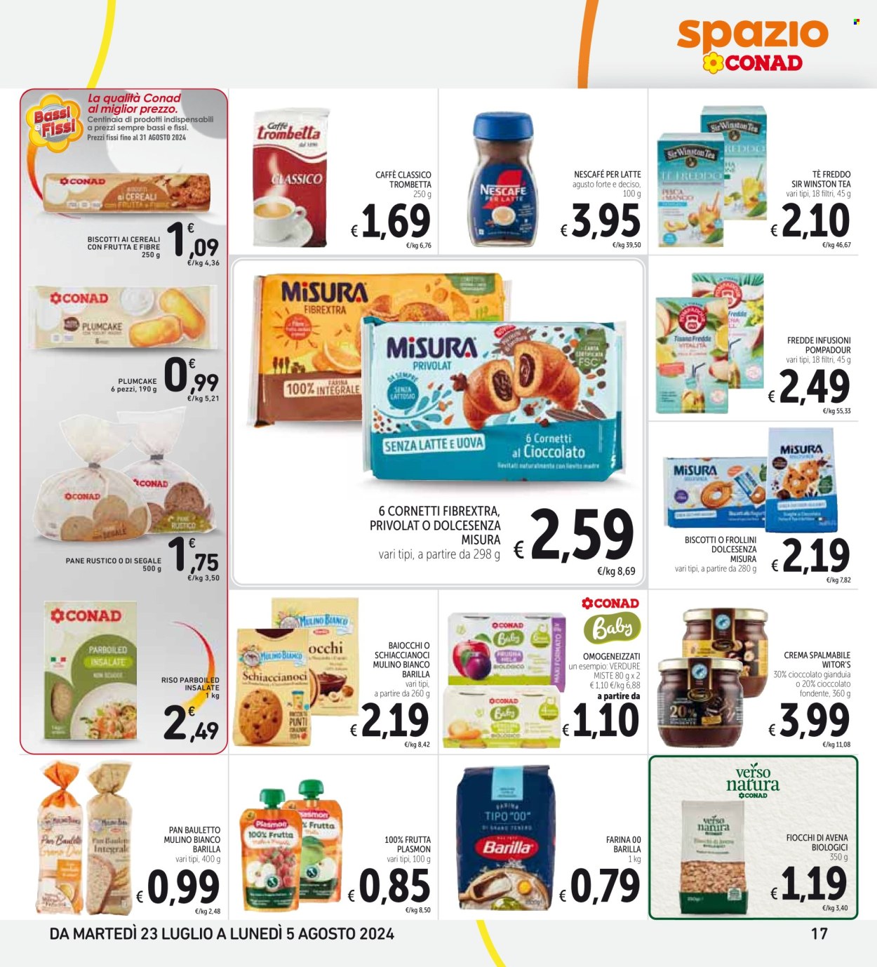 Volantino Spazio Conad - 23/7/2024 - 5/8/2024. Pagina 17