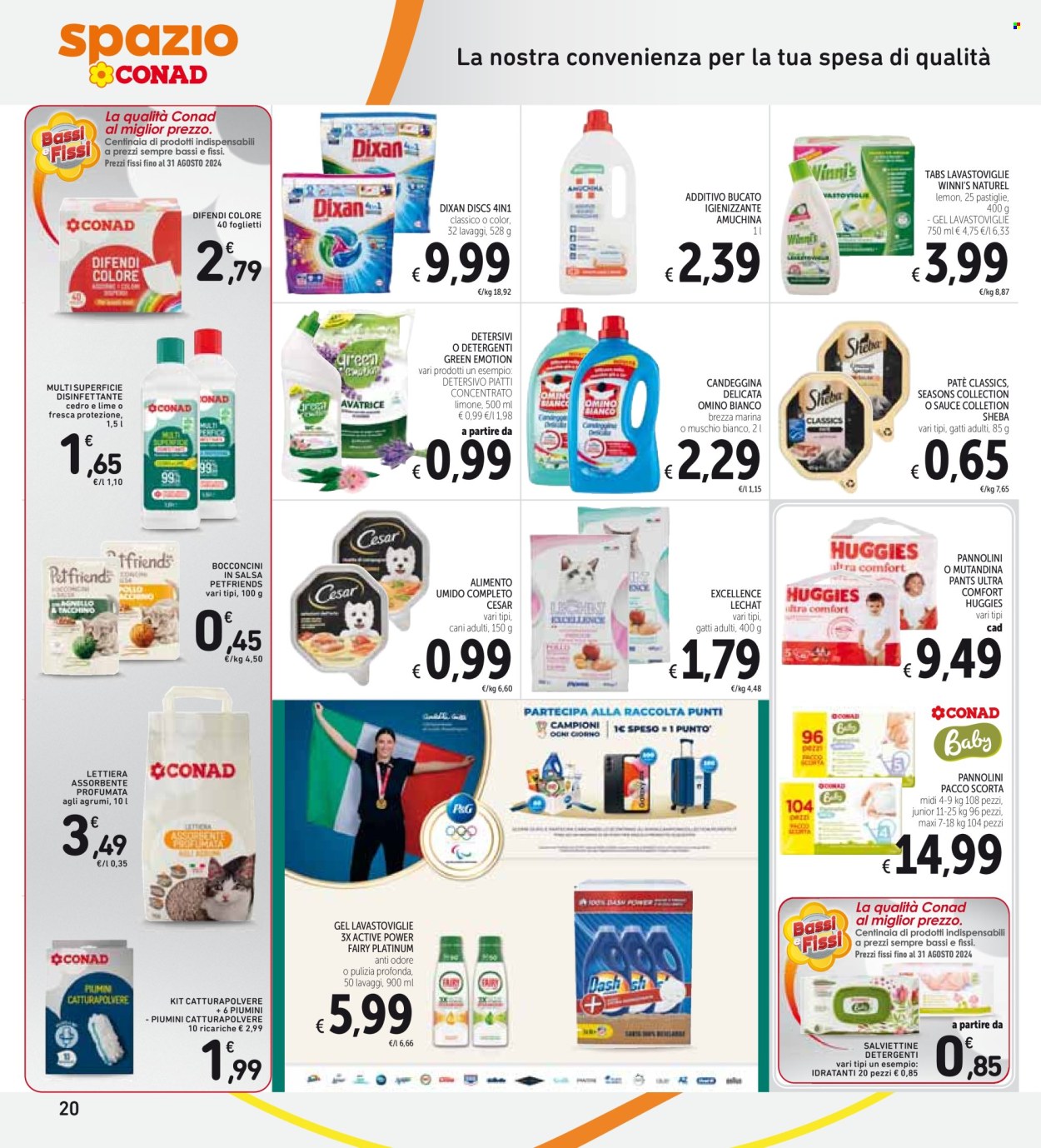 Volantino Spazio Conad - 23/7/2024 - 5/8/2024. Pagina 20