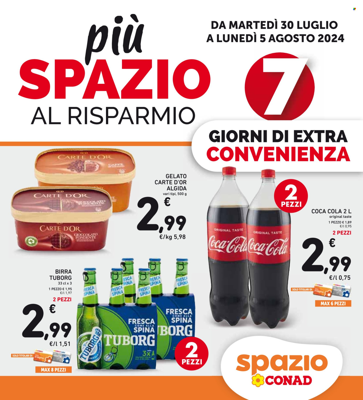 Volantino Spazio Conad - 23/7/2024 - 5/8/2024. Pagina 28