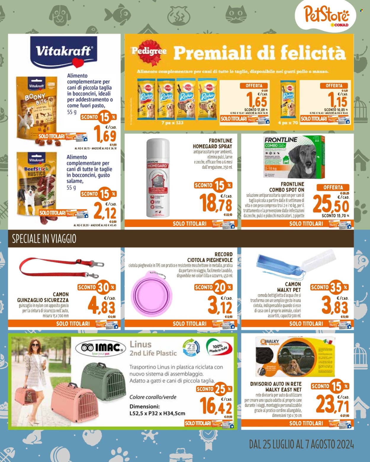 Leták Pet Store Conad - 25.7.2024 - 7.8.2024. Strana 3