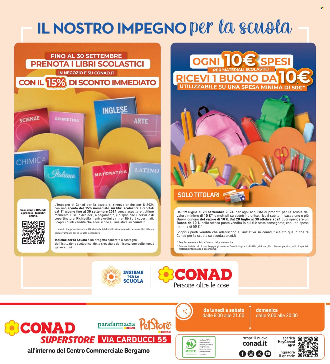 Volantino Conad Superstore - 19/7/2024 - 31/7/2024. Pagina 36