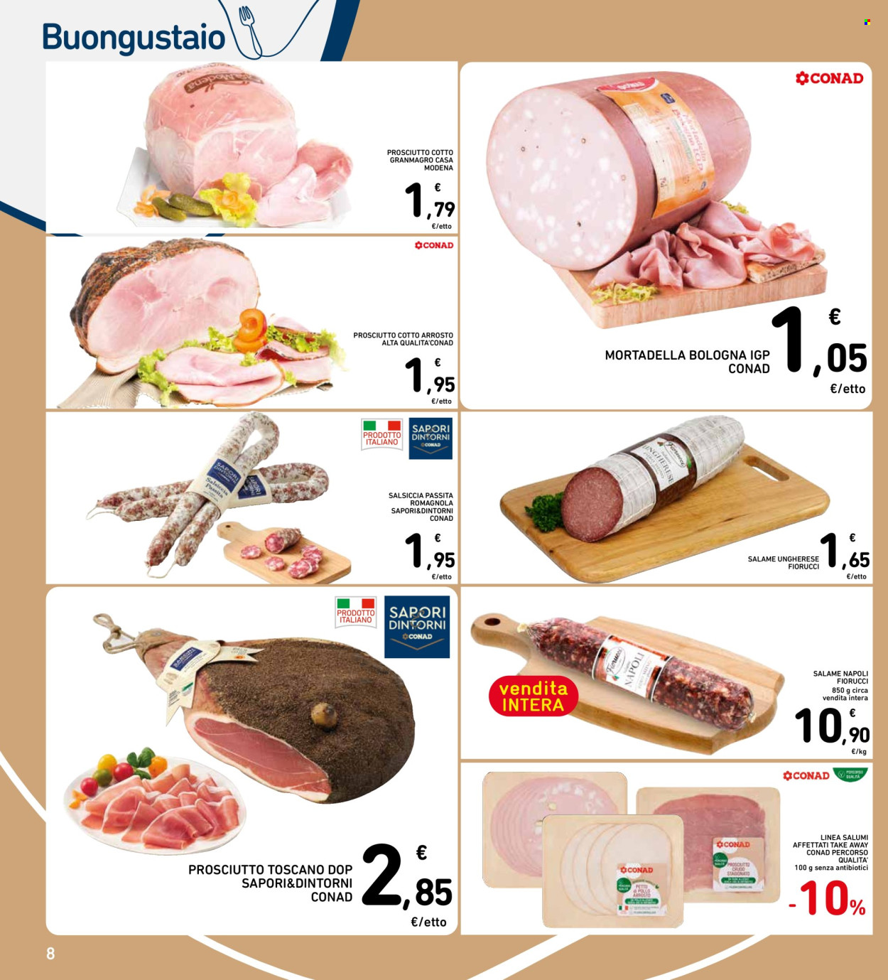 Volantino Spazio Conad - 18/7/2024 - 31/7/2024. Pagina 8