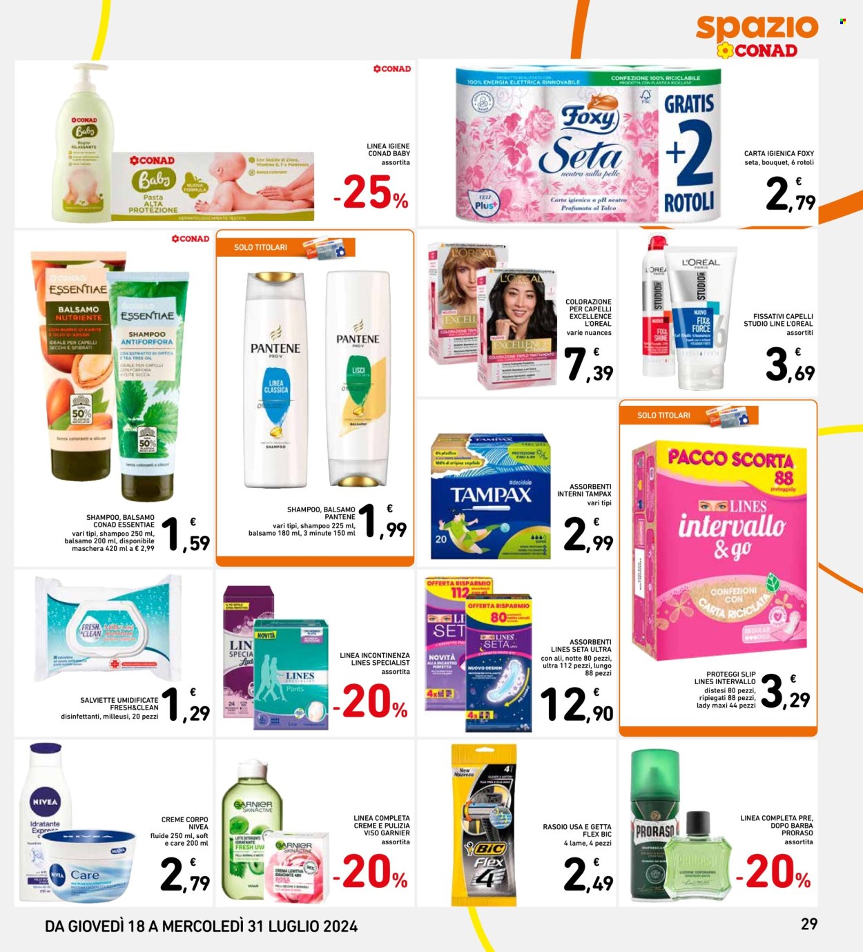 Volantino Spazio Conad - 18/7/2024 - 31/7/2024. Pagina 29