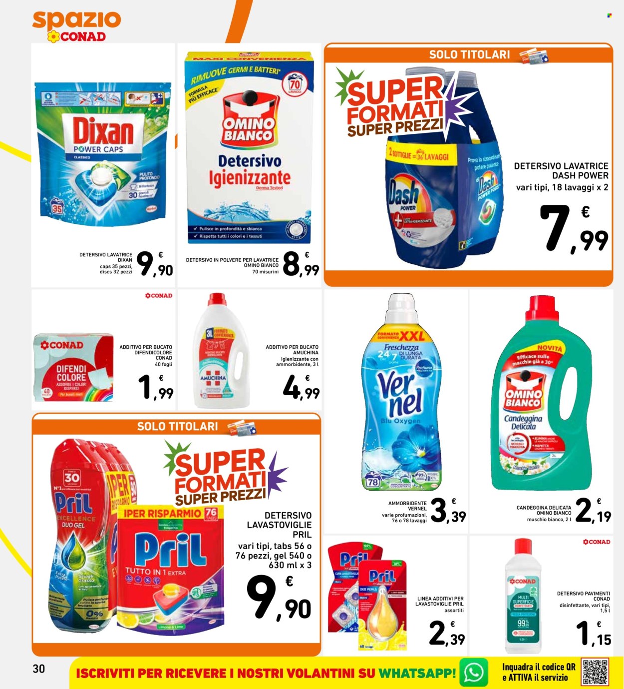 Volantino Spazio Conad - 18/7/2024 - 31/7/2024. Pagina 30