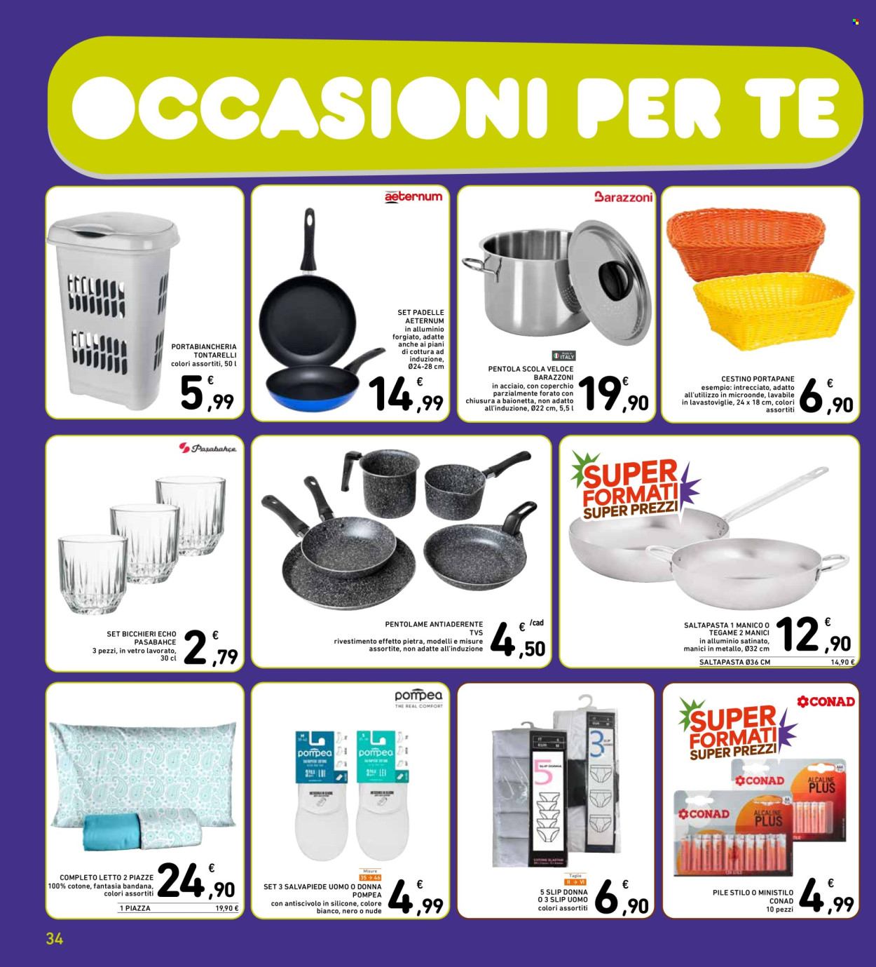 Volantino Spazio Conad - 18/7/2024 - 31/7/2024. Pagina 34