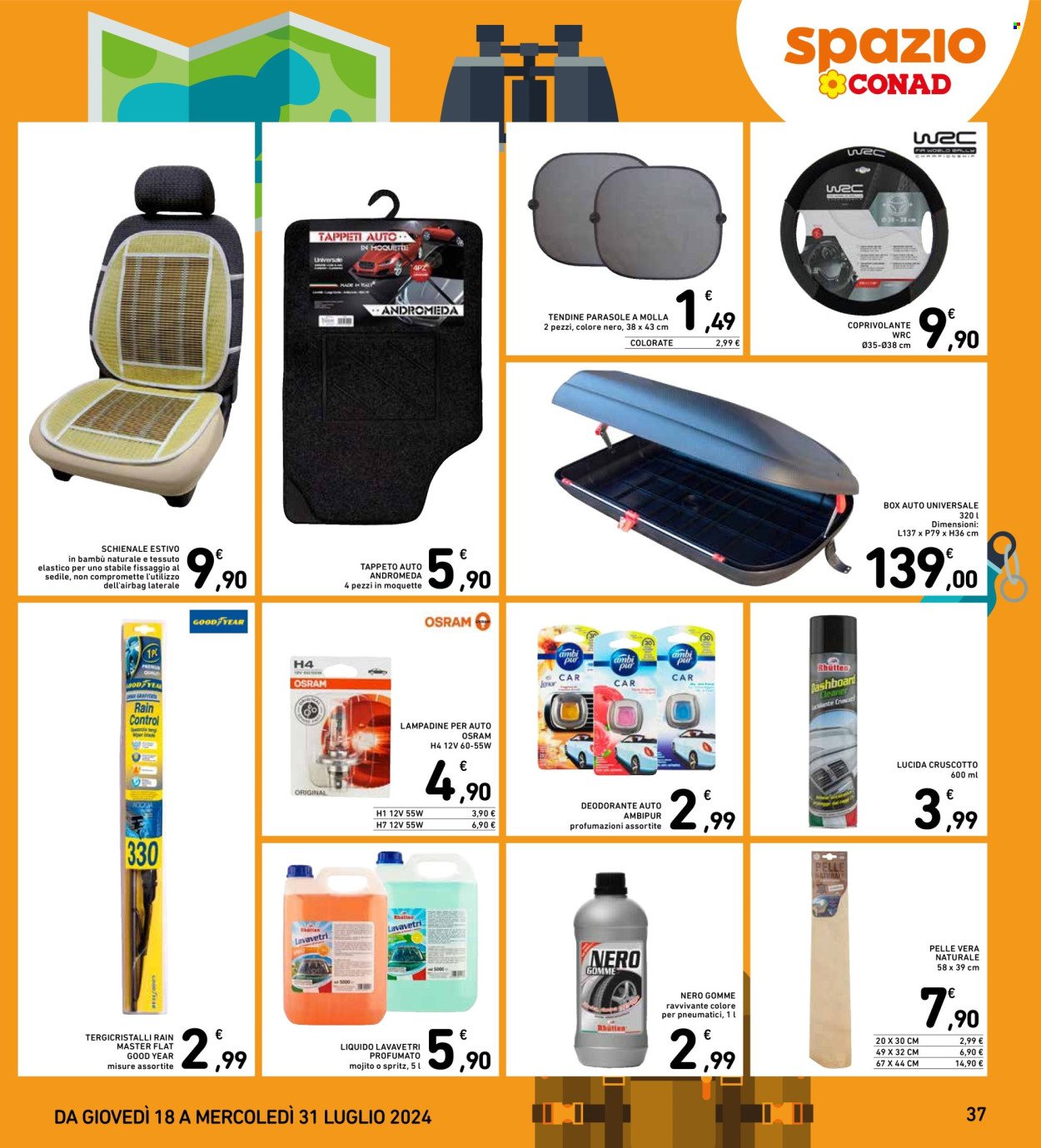 Volantino Spazio Conad - 18/7/2024 - 31/7/2024. Pagina 37