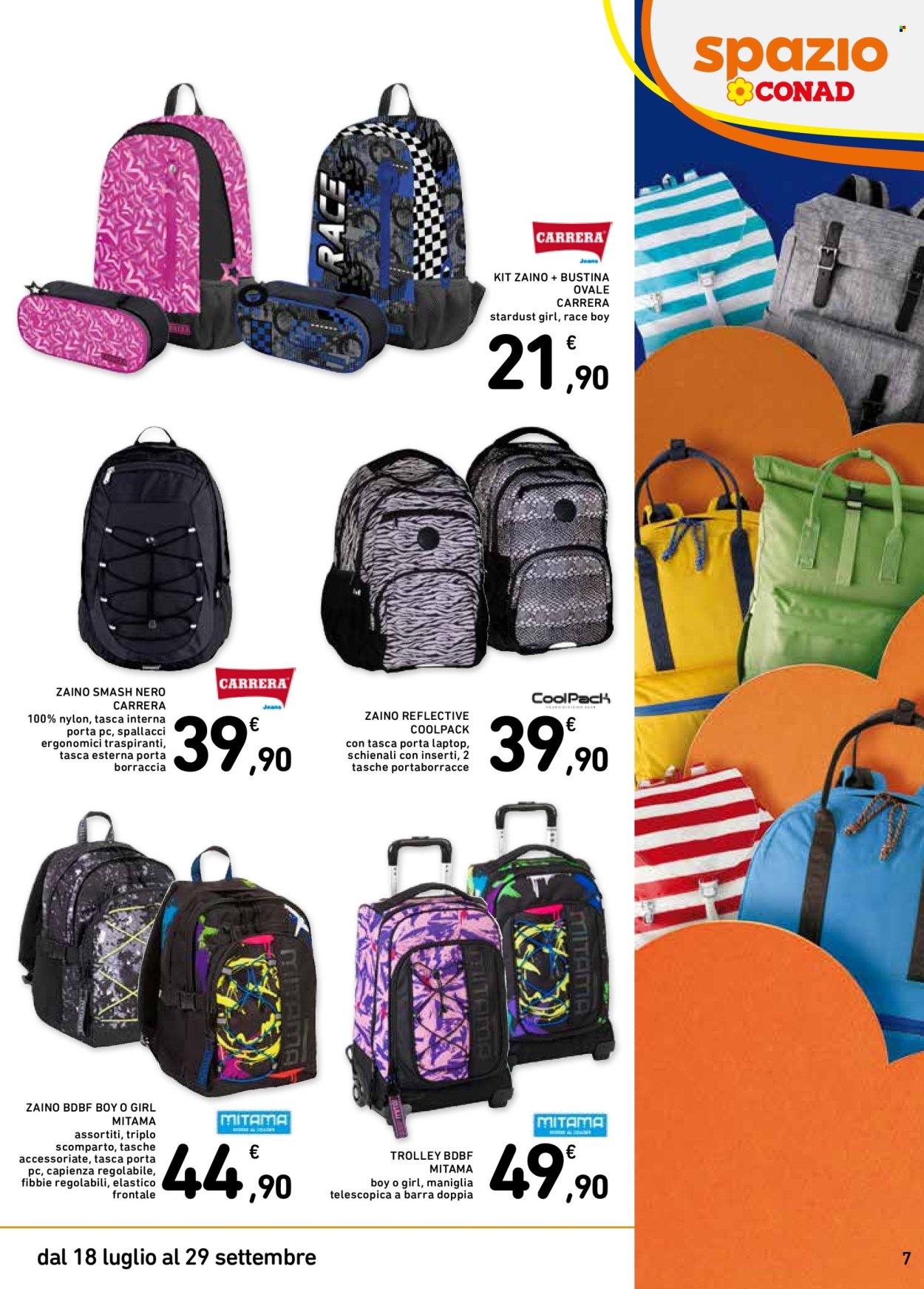 Volantino Spazio Conad - 18/7/2024 - 29/9/2024. Pagina 7