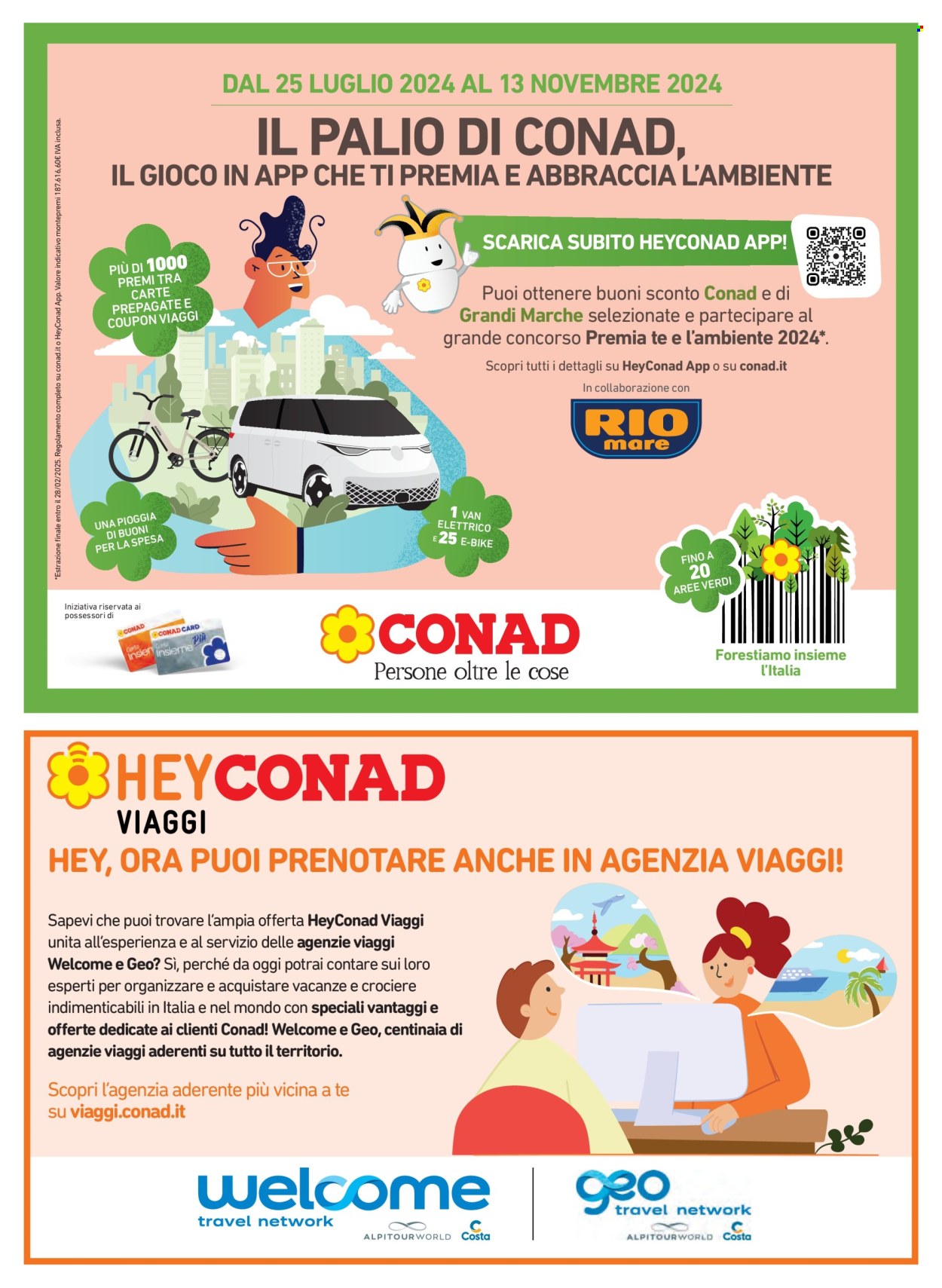 Volantino Margherita Conad - 24/7/2024 - 6/8/2024. Pagina 13