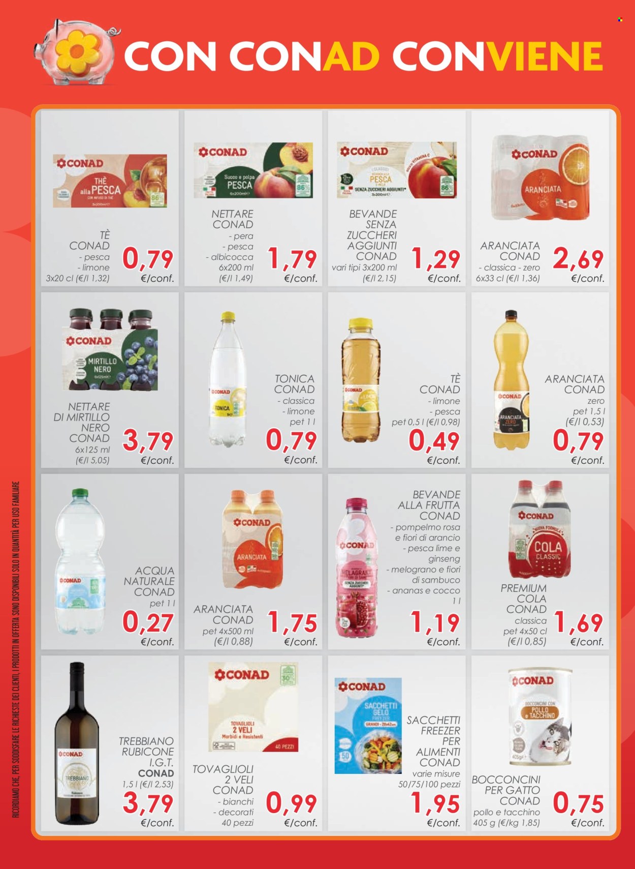 Volantino Margherita Conad - 24/7/2024 - 6/8/2024. Pagina 18