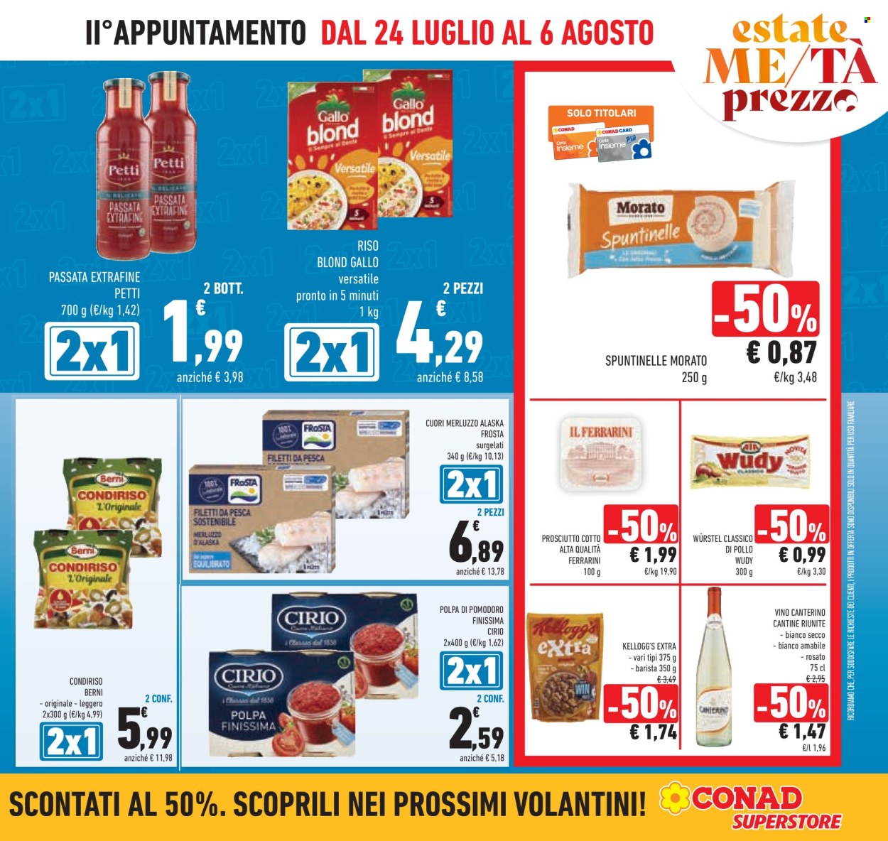 Volantino Conad Superstore - 24/7/2024 - 6/8/2024. Pagina 5