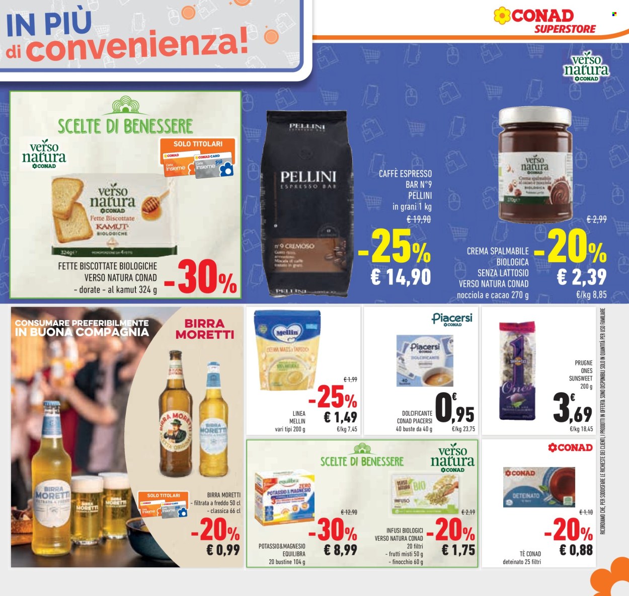 Volantino Conad Superstore - 24/7/2024 - 6/8/2024. Pagina 21