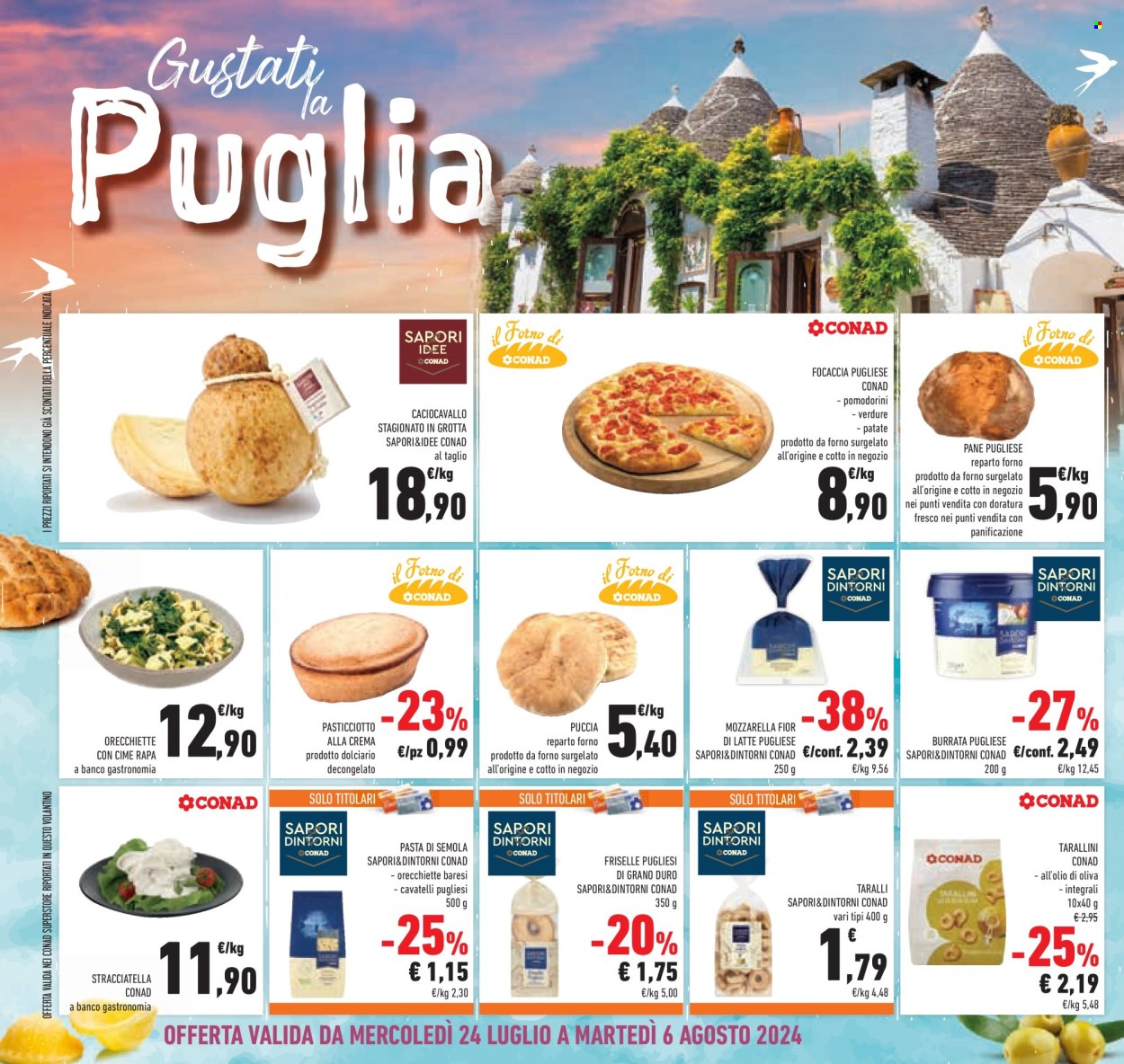 Volantino Conad Superstore - 24/7/2024 - 6/8/2024. Pagina 30