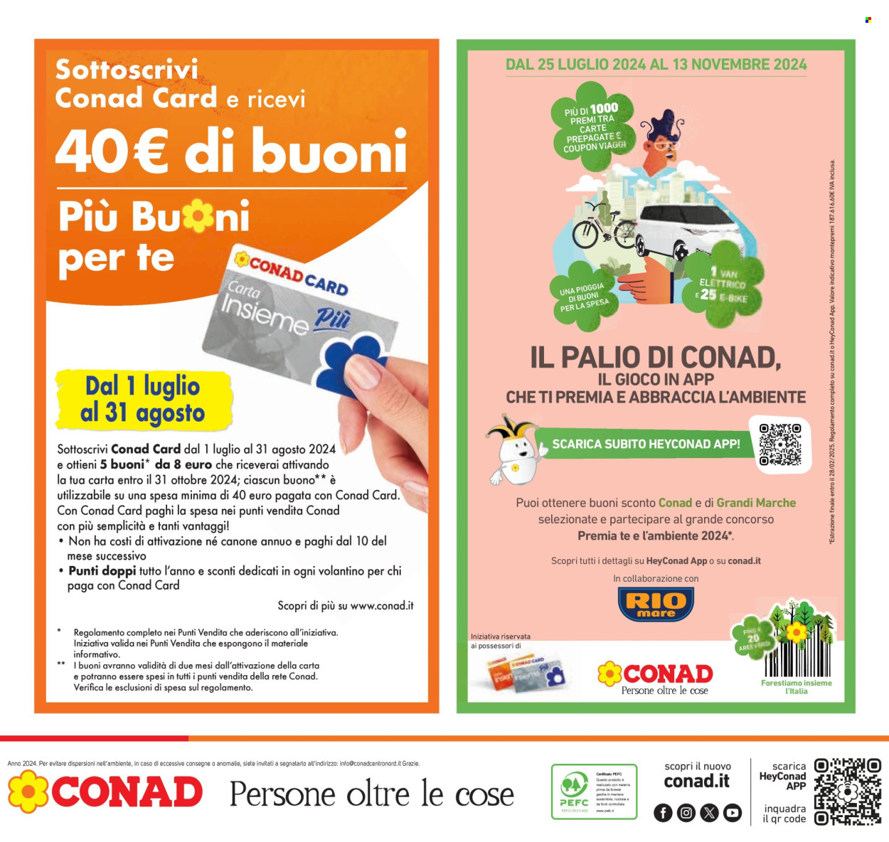 Volantino Conad Superstore - 24/7/2024 - 6/8/2024. Pagina 44