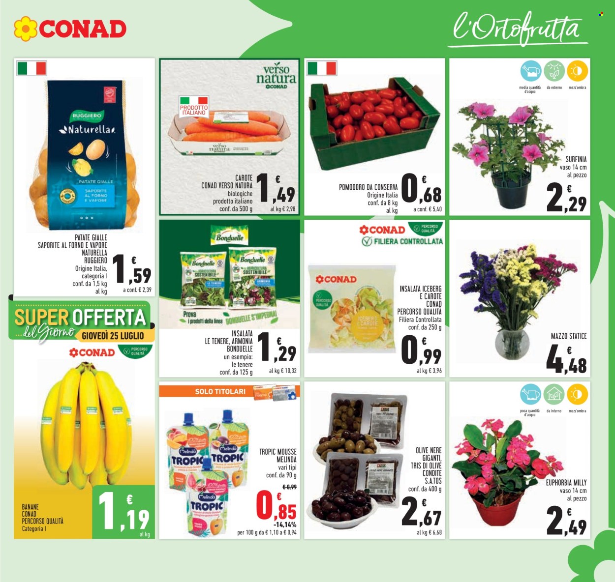Volantino Conad - 24/7/2024 - 6/8/2024. Pagina 9