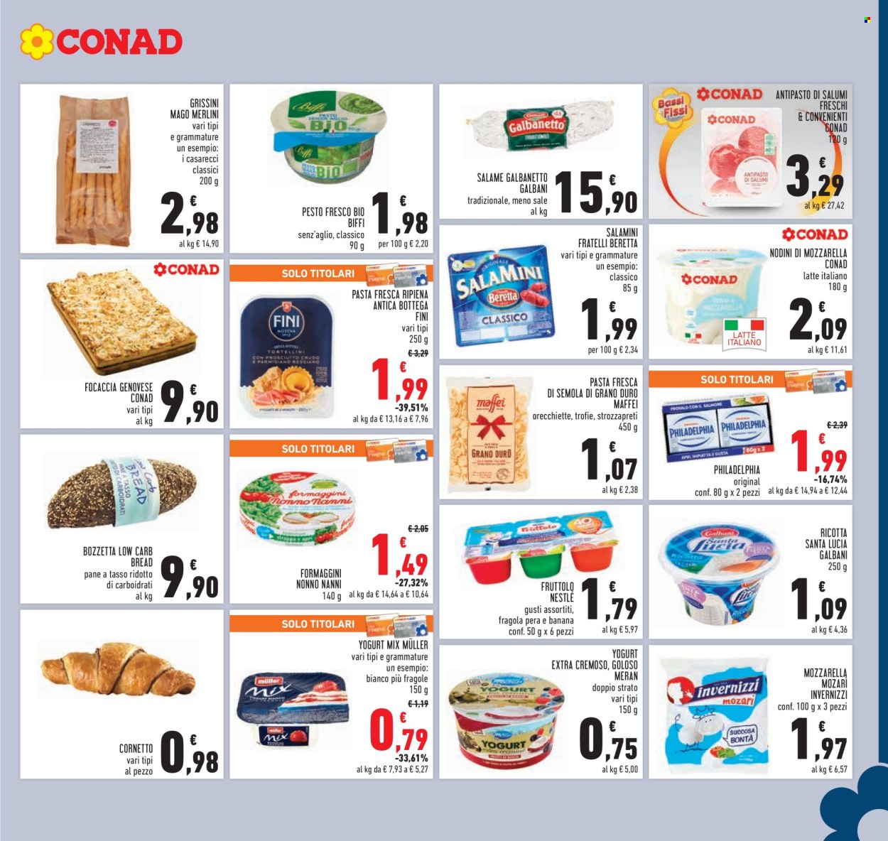 Volantino Conad - 24/7/2024 - 6/8/2024. Pagina 11