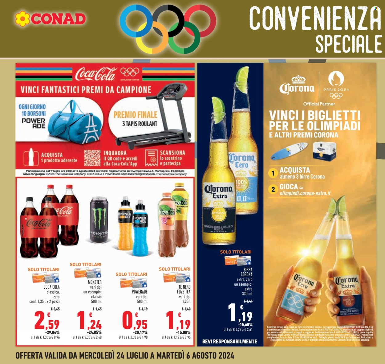 Volantino Conad - 24/7/2024 - 6/8/2024. Pagina 14