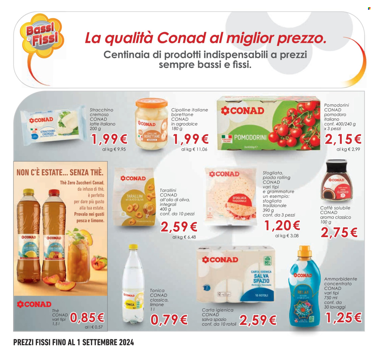 Volantino Conad - 24/7/2024 - 6/8/2024. Pagina 16