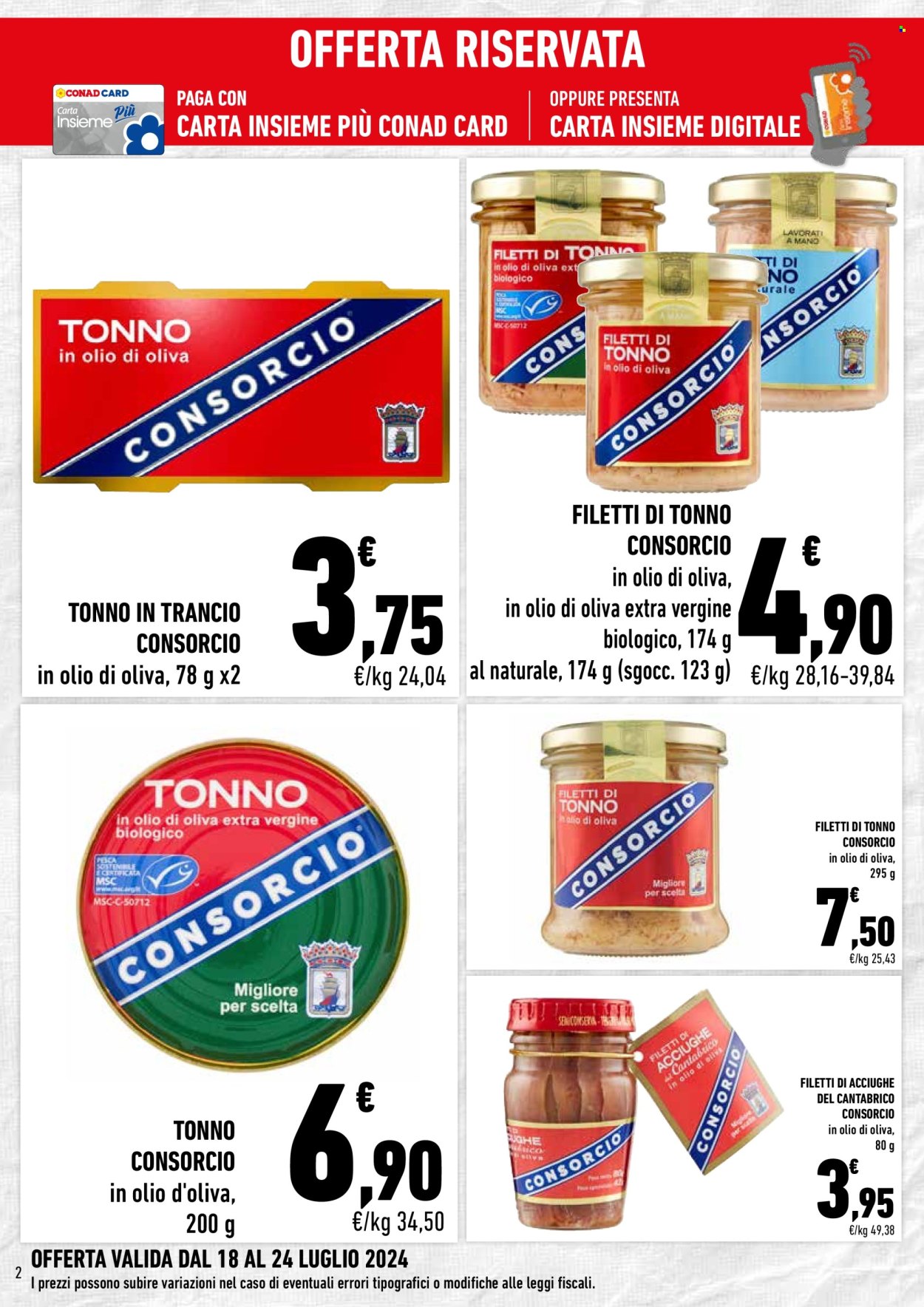 Volantino Spazio Conad - 18/7/2024 - 24/7/2024. Pagina 2