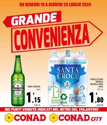 Volantino Conad - 19/7/2024 - 25/7/2024.