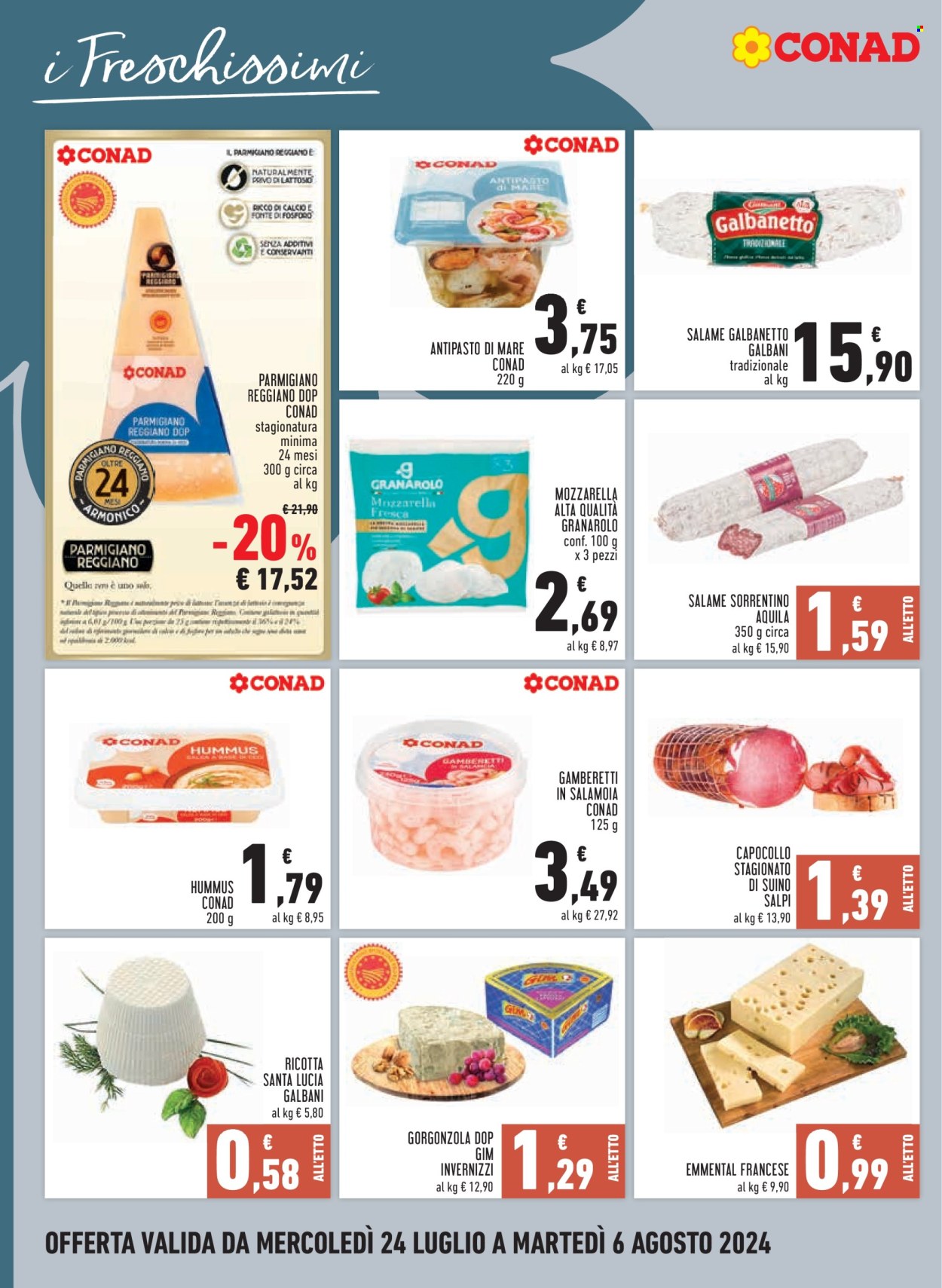Volantino Conad City - 24/7/2024 - 6/8/2024. Pagina 6
