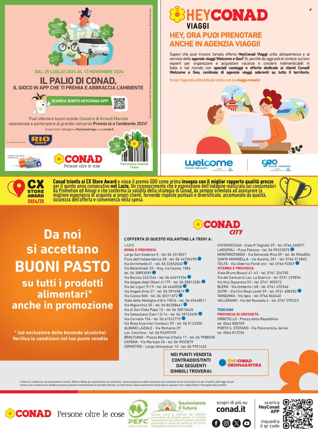 Volantino Conad City - 24/7/2024 - 6/8/2024. Pagina 16