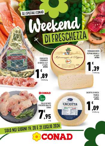Volantino Conad - 19/7/2024 - 21/7/2024.