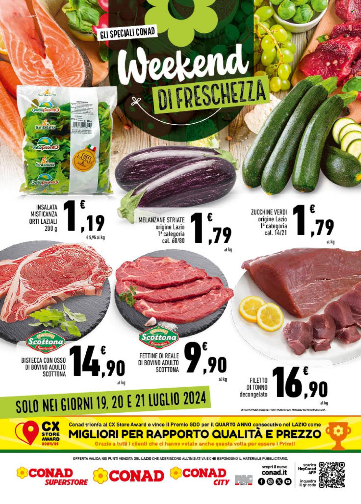 Volantino Conad - 19/7/2024 - 21/7/2024. Pagina 2
