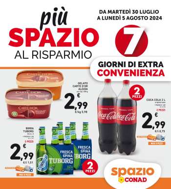 Volantino Spazio Conad - 30/7/2024 - 5/8/2024.