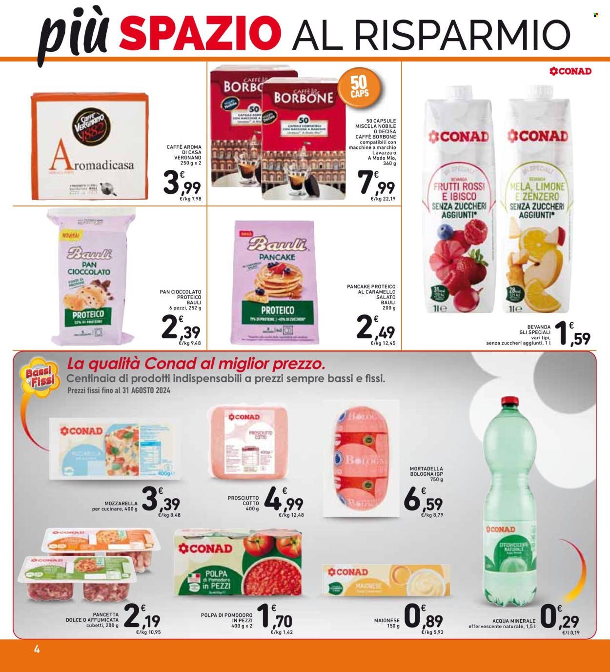 Volantino Spazio Conad - 30/7/2024 - 5/8/2024. Pagina 4