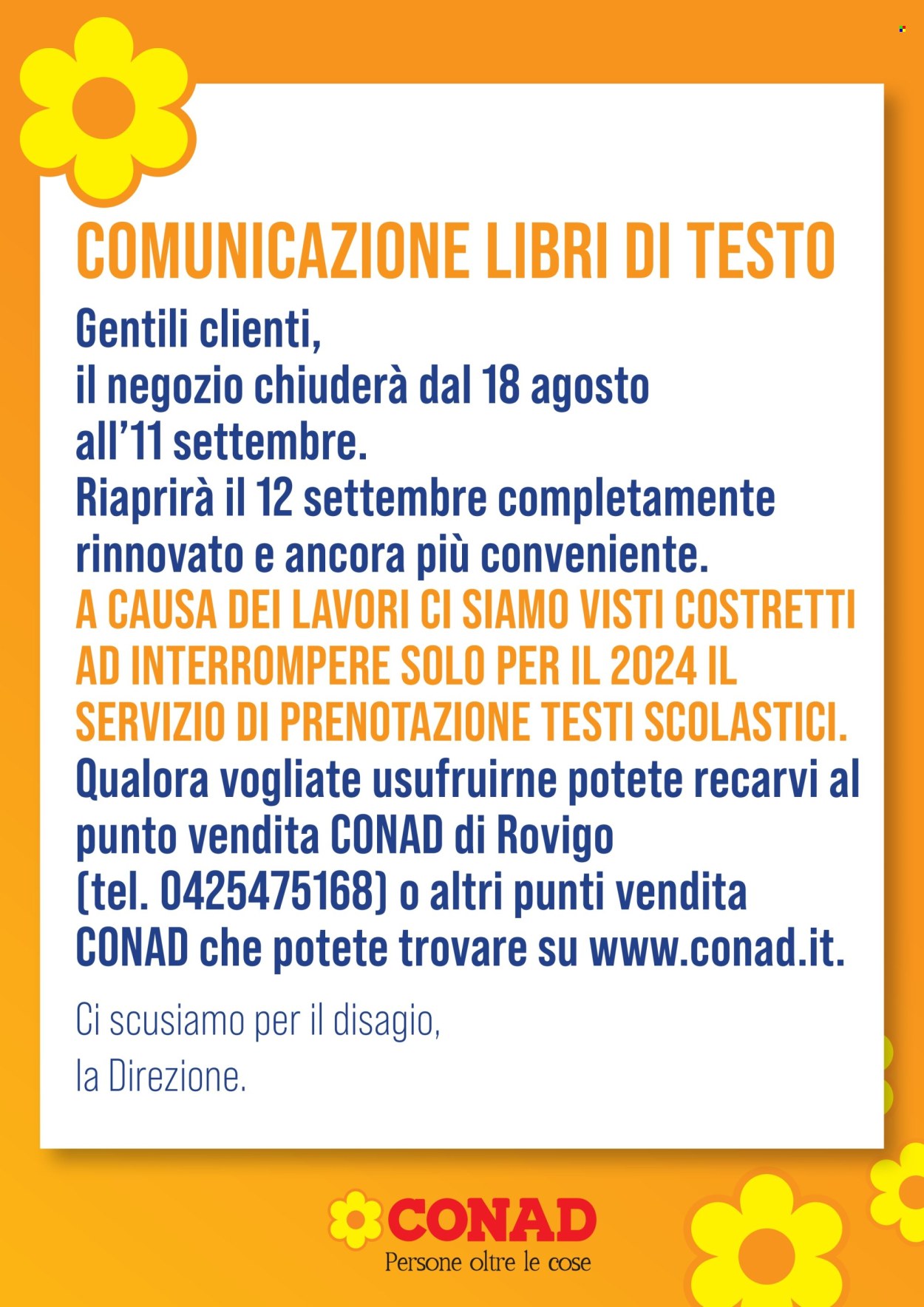 Volantino Spesa Facile Conad - 15/7/2024 - 11/9/2024. Pagina 1