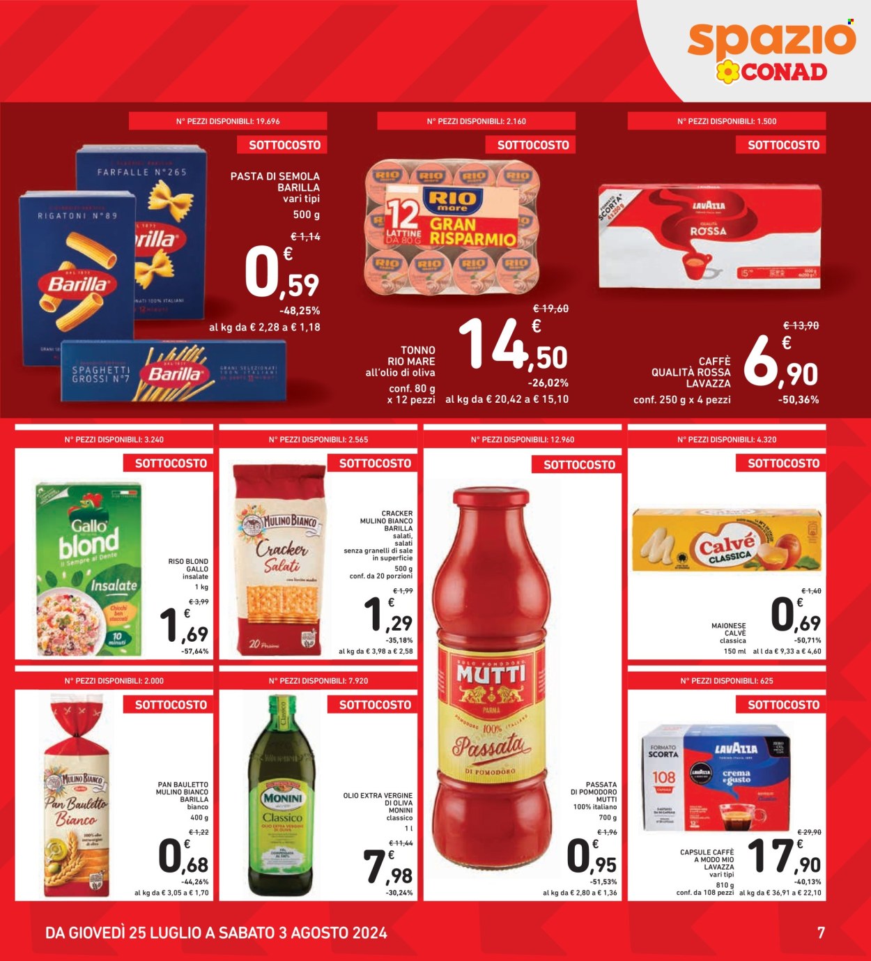 Leták Spazio Conad - 25.7.2024 - 3.8.2024. Strana 7