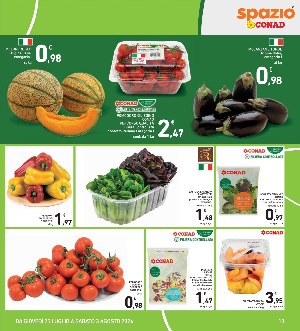Leták Spazio Conad - 25.7.2024 - 3.8.2024. Strana 13