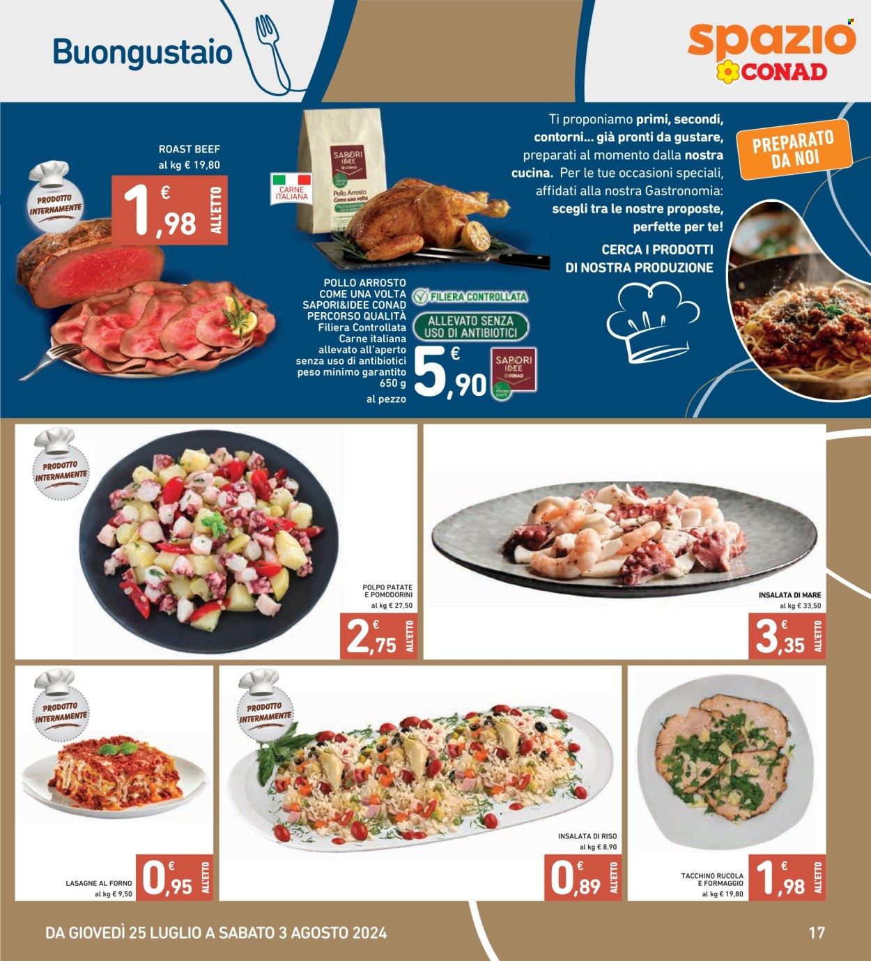Leták Spazio Conad - 25.7.2024 - 3.8.2024. Strana 17