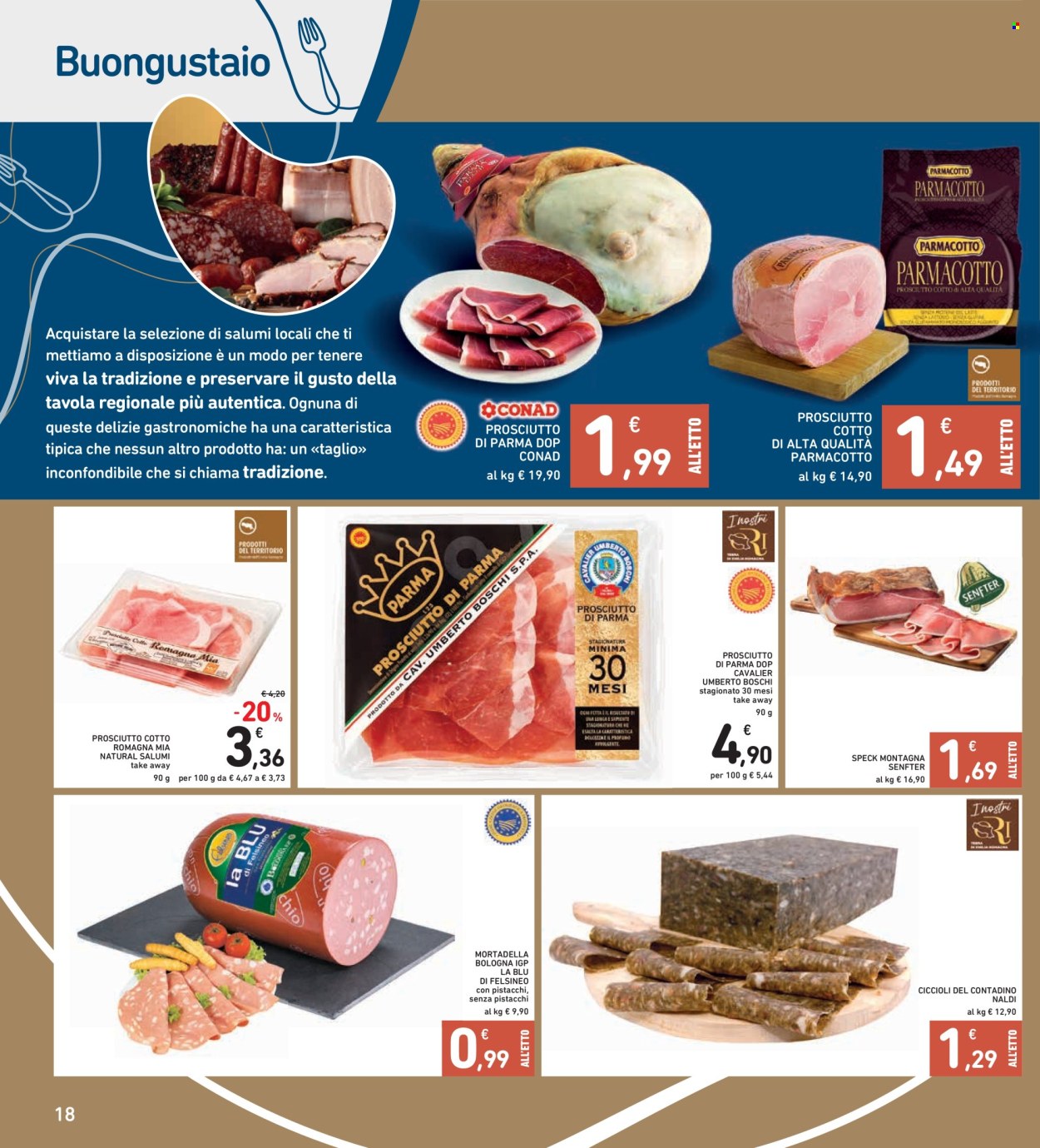 Leták Spazio Conad - 25.7.2024 - 3.8.2024. Strana 18