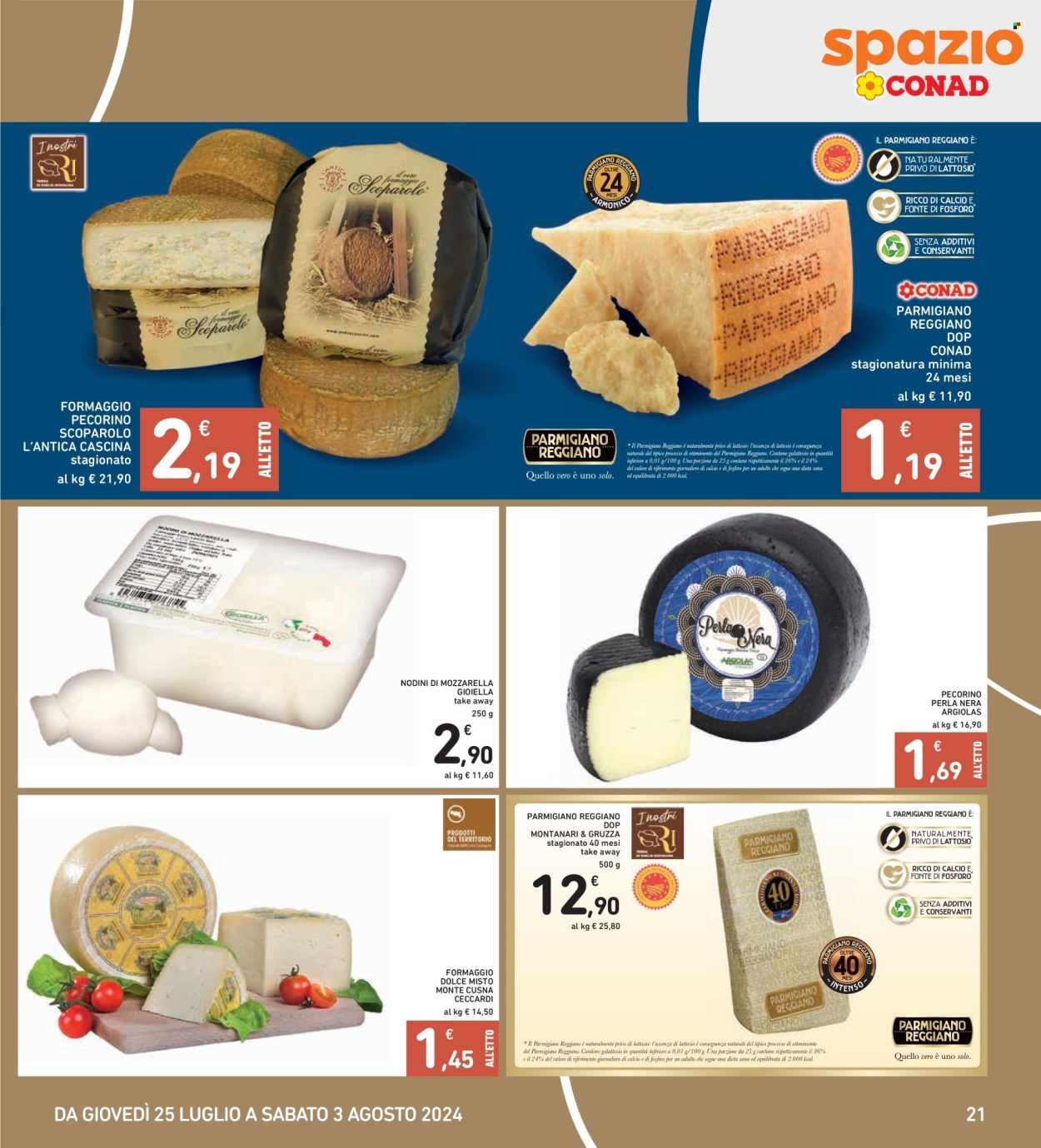 Leták Spazio Conad - 25.7.2024 - 3.8.2024. Strana 21