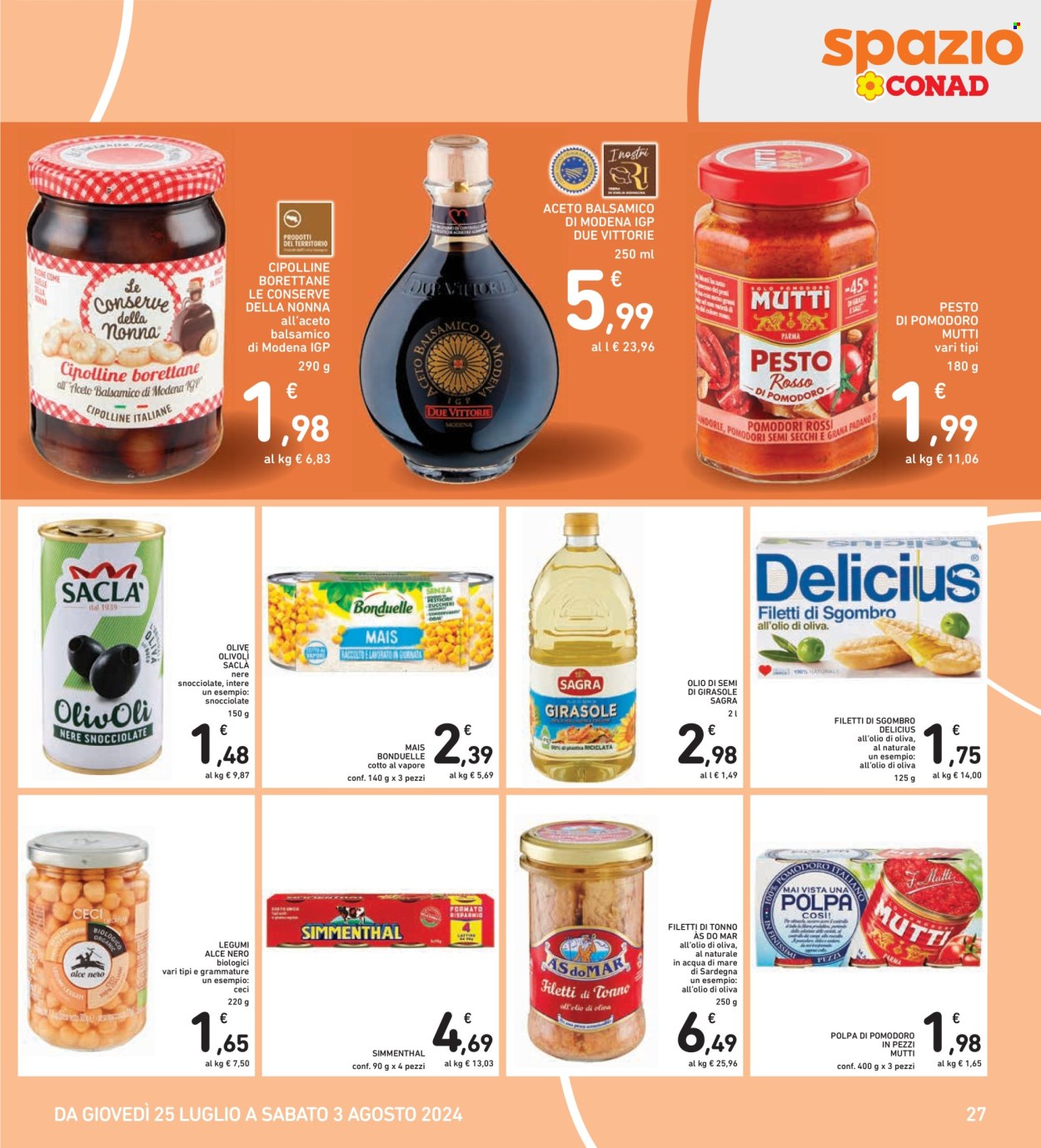 Leták Spazio Conad - 25.7.2024 - 3.8.2024. Strana 27