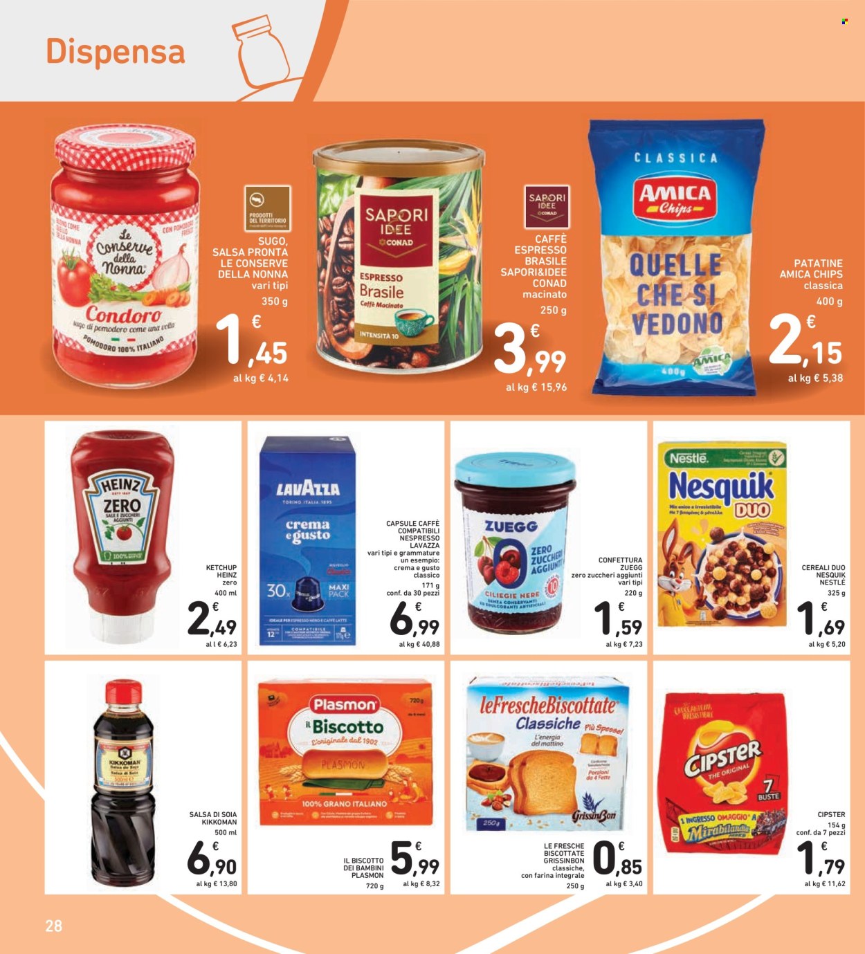 Volantino Spazio Conad - 25/7/2024 - 3/8/2024. Pagina 28