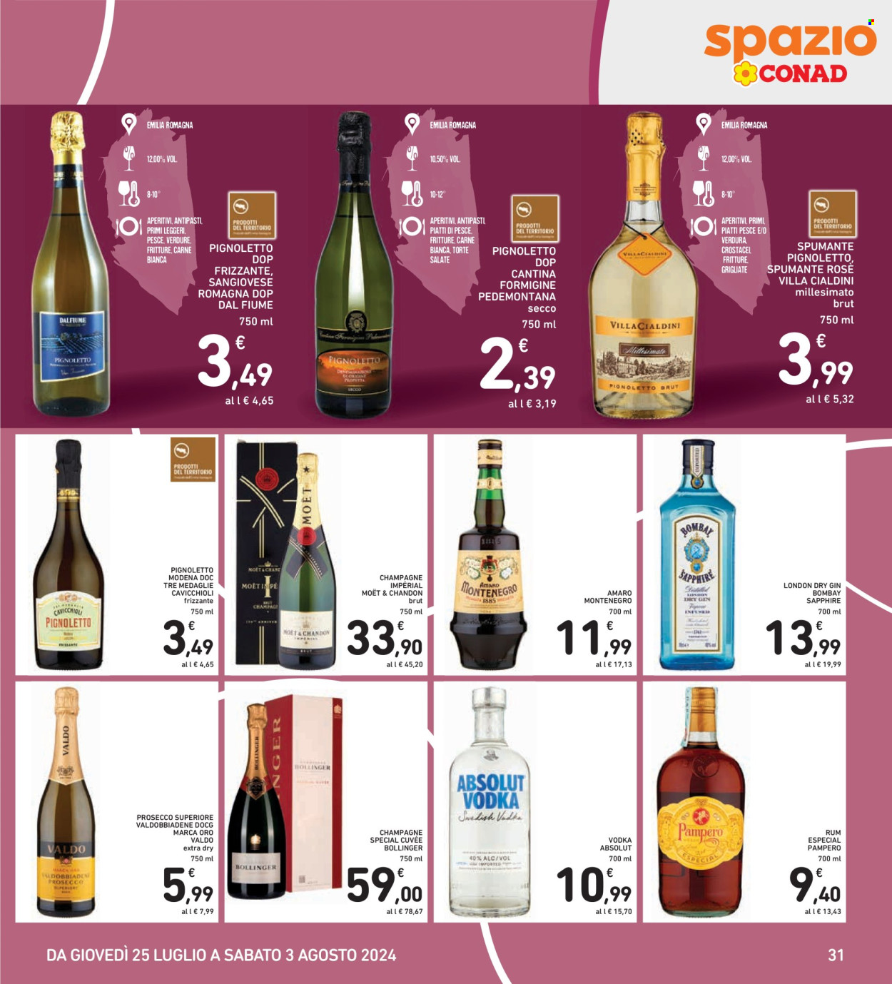 Leták Spazio Conad - 25.7.2024 - 3.8.2024. Strana 31