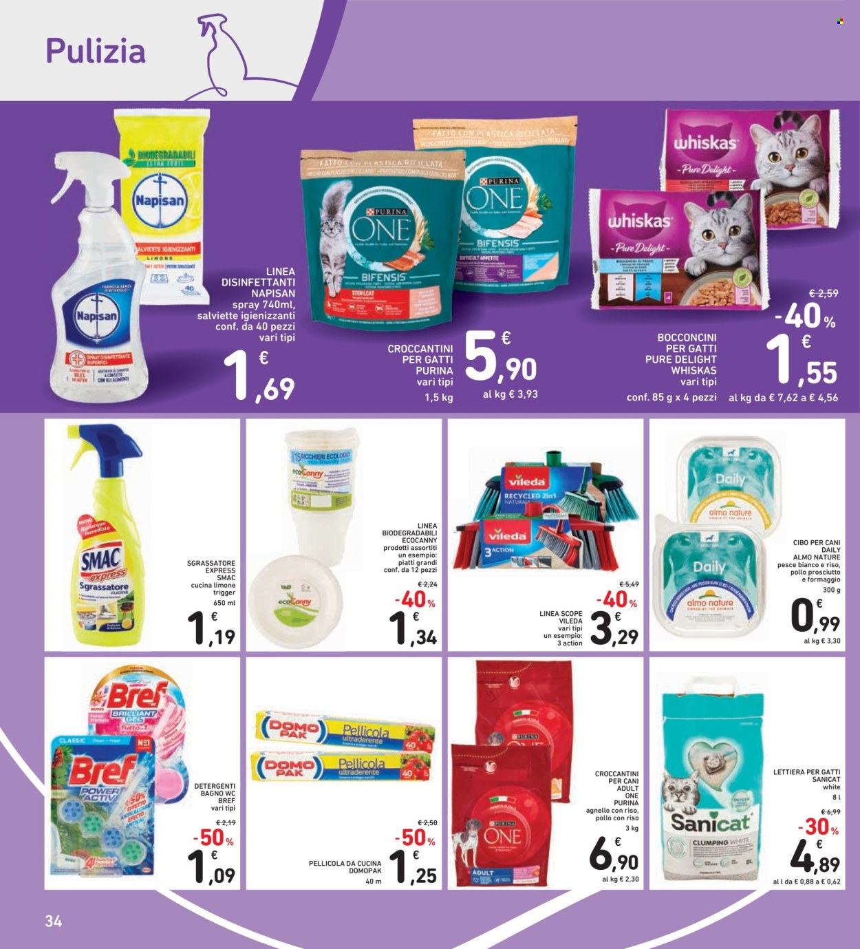 Leták Spazio Conad - 25.7.2024 - 3.8.2024. Strana 34