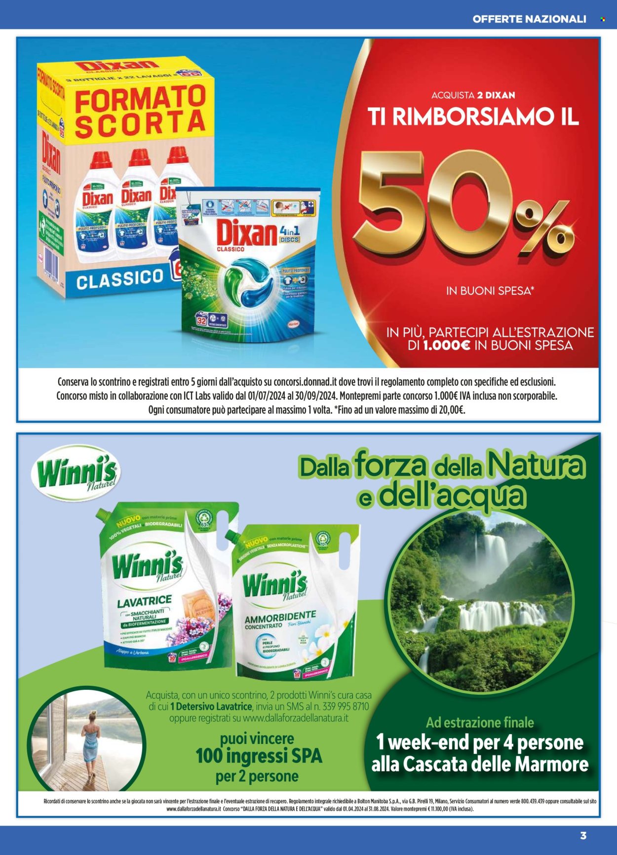 Volantino Acqua & Sapone - 25/7/2024 - 11/8/2024. Pagina 3