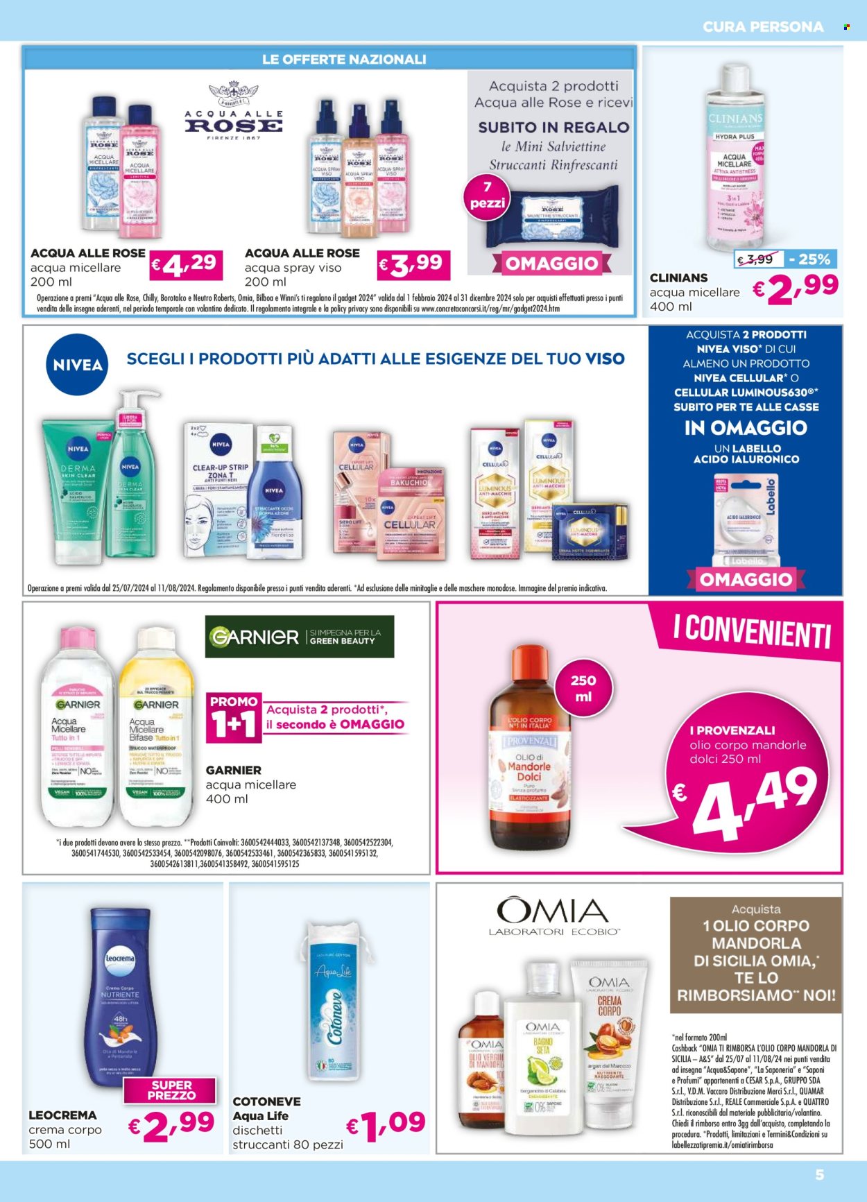 Volantino Acqua & Sapone - 25/7/2024 - 11/8/2024. Pagina 5
