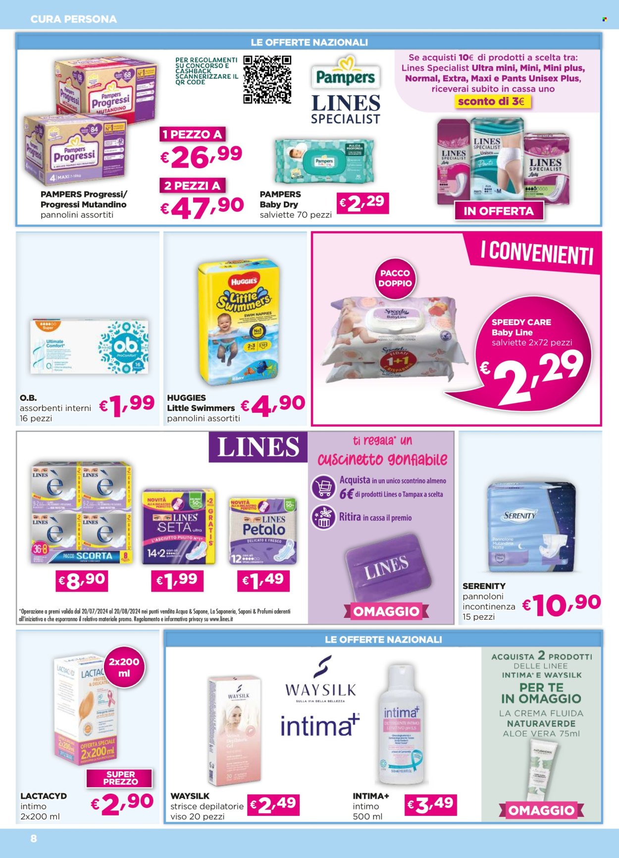 Volantino Acqua & Sapone - 25/7/2024 - 11/8/2024. Pagina 8