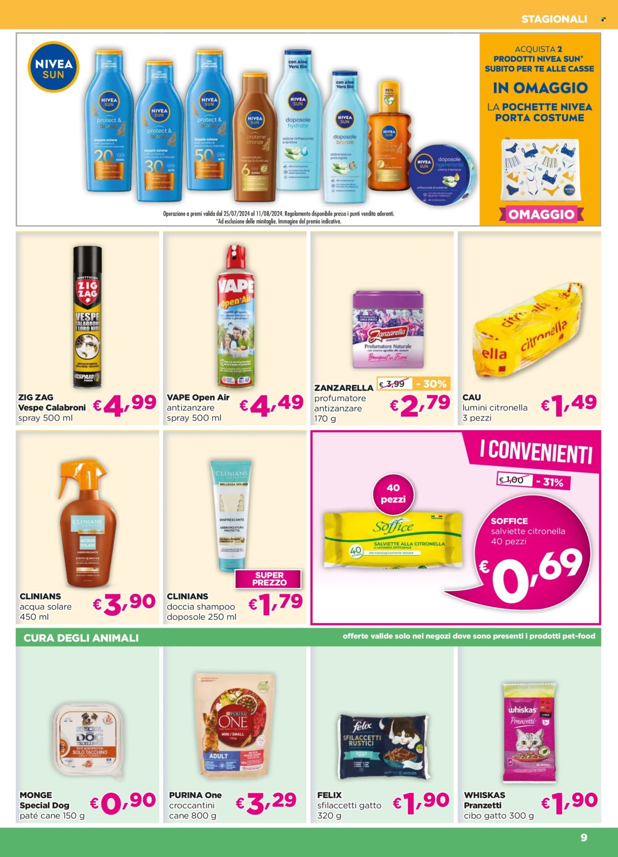 Volantino Acqua & Sapone - 25/7/2024 - 11/8/2024. Pagina 9