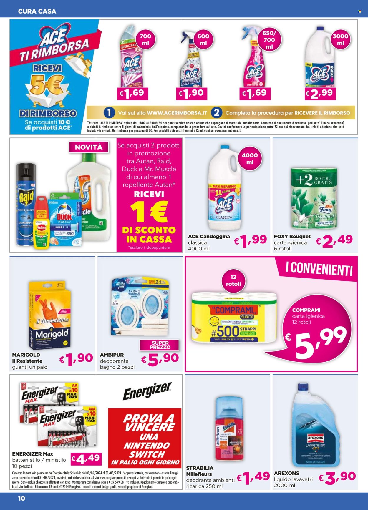 Volantino Acqua & Sapone - 25/7/2024 - 11/8/2024. Pagina 10