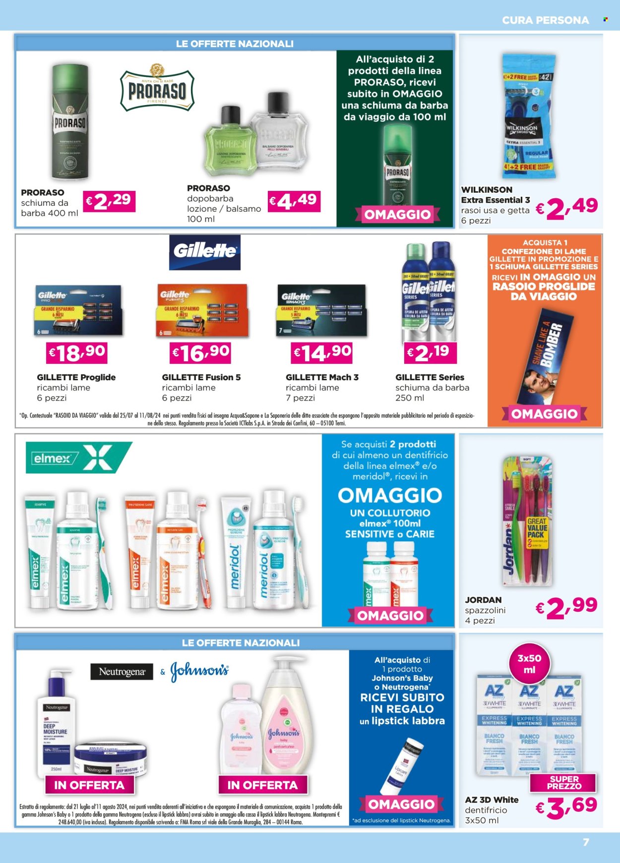 Volantino Acqua & Sapone - 25/7/2024 - 11/8/2024. Pagina 7