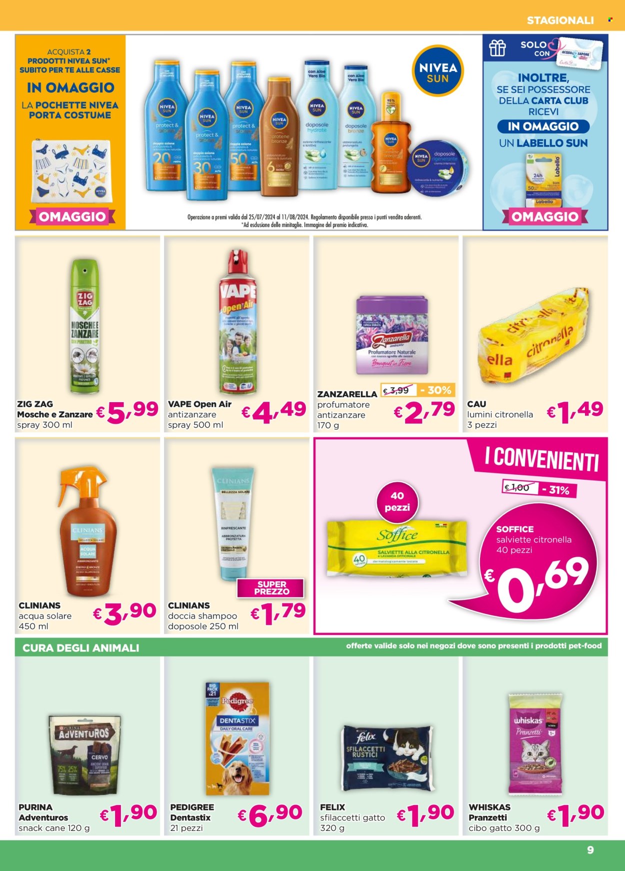 Volantino Acqua & Sapone - 25/7/2024 - 11/8/2024. Pagina 9